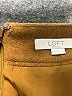 Ann Taylor LOFT Solid Brown Casual Skirt Size 4 Petite - photo 4