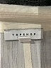 Topshop Ivory Long Sleeve Button-Down Shirt Size 14 - photo 7