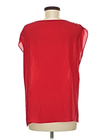 Alice + Olivia Short Sleeve Silk Top (view 2)