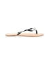 Merona White Flip Flops Size 8 - photo 1