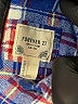 Forever 21 Plaid Blue Long Sleeve Button-Down Shirt Size S - photo 7