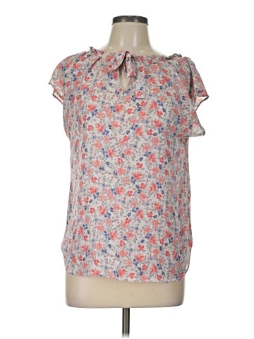 LC Lauren Conrad Short Sleeve Blouse (view 1)