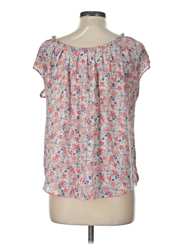 LC Lauren Conrad Short Sleeve Blouse (view 2)