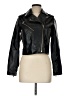 Zara 100% Polyurethane Black Jacket Size M - photo 1