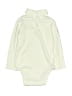 Jacadi 100% Cotton Solid Ivory Long Sleeve Onesie 18-24 MO / 24 MO - photo 2