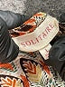 Solitaire 100% Rayon Orange Short Sleeve Blouse Size L - photo 7