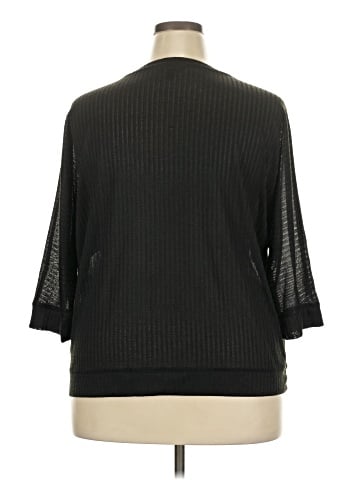 Simply Vera Vera Wang 3/4 Sleeve Top (view 2)
