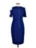 Calvin Klein Solid Blue Cocktail Dress Size 8 - photo 2