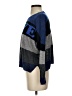 STITCHDROP Color Block Blue Pullover Sweater Size S - photo 5