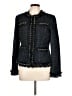 Boston Proper Tweed Blue Jacket Size 12 - photo 1