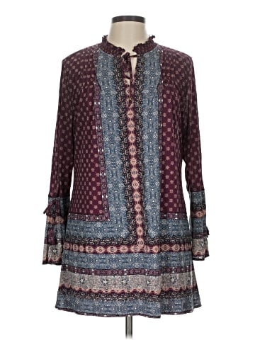Style&Co Long Sleeve Blouse (view 1)
