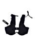 Fashion Nova Solid Black Swimsuit Top Size 1X - photo 2