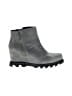 Sorel 100% Leather Gray Ankle Boots Size 8 - photo 1