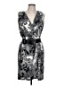 Emma & Michele Paisley Silver Cocktail Dress Size 12 - photo 1