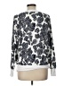Ann Taylor LOFT Outlet Print White Pullover Sweater Size L - photo 2