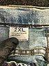 Unbranded Graphic Silver Denim Shorts Size 2XL (kids) - photo 3