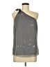 The Limited 100% Polyester Gray Sleeveless Blouse Size M - photo 1