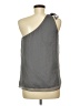 The Limited 100% Polyester Gray Sleeveless Blouse Size M - photo 2