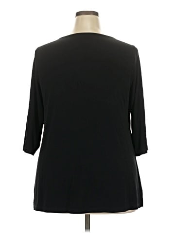 JMS Collection 3/4 Sleeve Top (view 2)