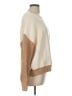 Express Color Block Tan Pullover Sweater Size L - photo 4