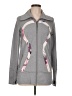 Lululemon Athletica Graphic Gray Track Jacket Size 10 - photo 1