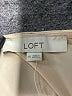 Ann Taylor LOFT 100% Polyester Tan Long Sleeve Blouse Size 14 - photo 7