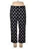 Lane Bryant Paisley Black Casual Pants Size 18 - photo 1