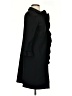 Valentino Solid Black Coat Size 8 - photo 4