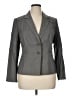 Classiques Entier Gray Wool Blazer Size 14 - photo 1