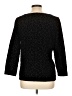 Ann Taylor Black 3/4 Sleeve Top Size L - photo 2
