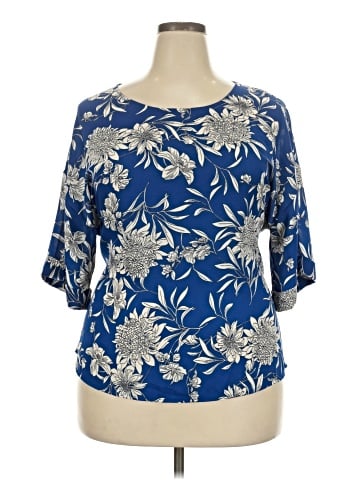 West Kei 3/4 Sleeve Blouse (view 1)
