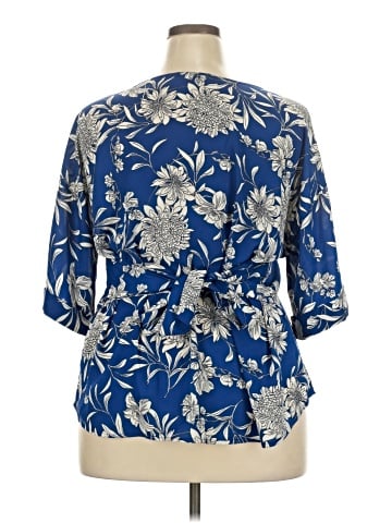 West Kei 3/4 Sleeve Blouse (view 2)