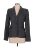 Max Mara 100% Wool Gray Blue Wool Blazer Size 10 - photo 1
