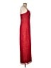 Scala 100% Silk Red Cocktail Dress Size L - photo 4