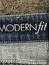 Ann Taylor Chevron-herringbone Blue Jeans Size 8 - photo 7