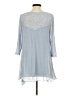Simply Couture Blue 3/4 Sleeve Top Size S - photo 2