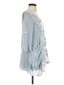 Simply Couture Blue 3/4 Sleeve Top Size S - photo 4