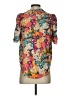 Maeve Floral Yellow Gold Short Sleeve Blouse Size 0 - photo 2