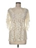 Kenar Ivory 3/4 Sleeve Blouse Size M - photo 1