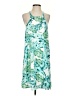 Gibson 100% Polyester Tropical Green Casual Dress Size S - photo 1