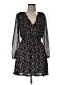 Trixxi 100% Polyester Floral Black Casual Dress Size M - photo 1