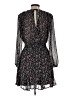 Trixxi 100% Polyester Floral Black Casual Dress Size M - photo 2