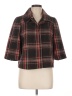 Willi Smith Plaid Brown Coat Size 6 - photo 1