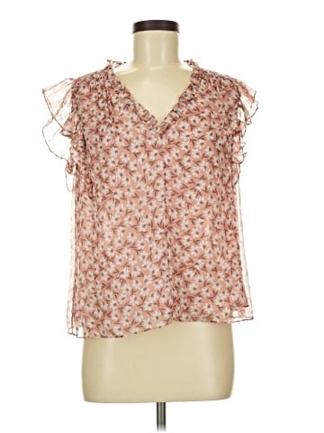 Rebecca Taylor Sleeveless Silk Top (view 1)