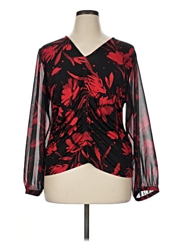 Calvin Klein 3/4 Sleeve Blouse (view 1)