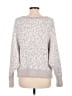 Jessica Simpson 100% Polyester Animal Print Gray Pullover Sweater Size M - photo 2