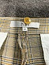 Tibi Plaid Yellow Brown Shorts Size 12 - photo 3