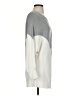 Vince Camuto Color Block Gray Pullover Sweater Size S - photo 4