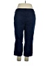 Lands' End Blue Casual Pants Size 16W - photo 2