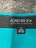 Forever 21 Plus Solid Teal Casual Skirt Size 1X Plus - photo 4